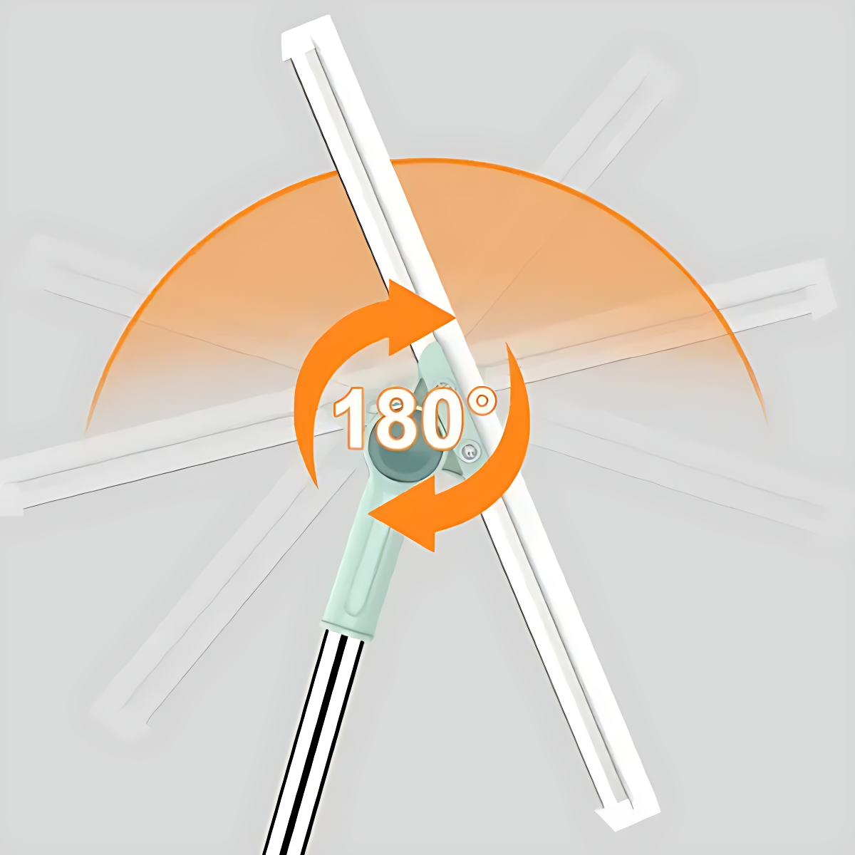 TruVirals - Silicone Multipurpose Wiper | Adjustable & 180° Rotating Head