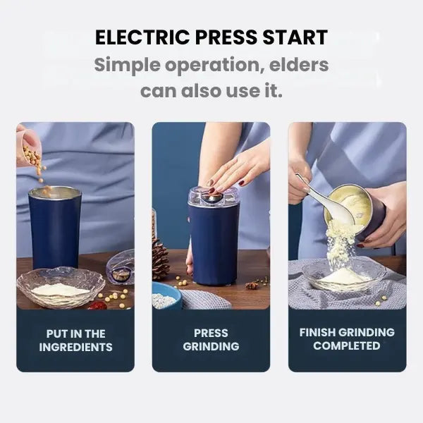 Electric Coffee Grinder Spice & Coffee Bean Grinder