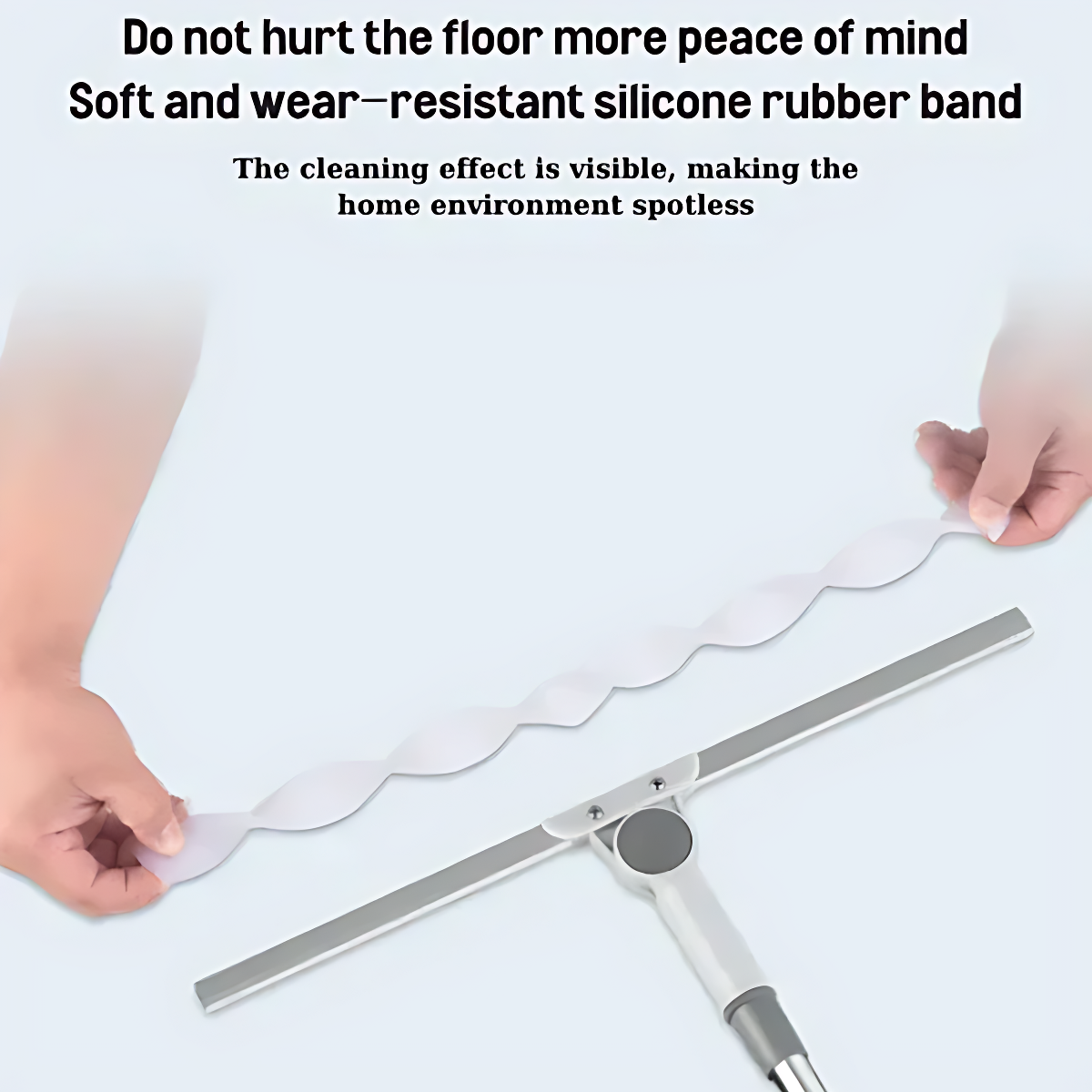 TruVirals - Silicone Multipurpose Wiper | Adjustable & 180° Rotating Head