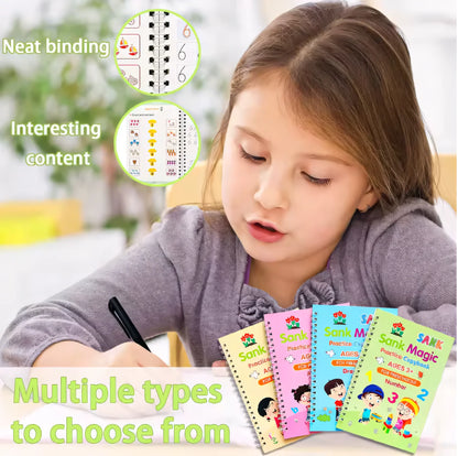 Magic Book™(4 BOOKS,1 PEN,1 GRIP,10 REFILL)