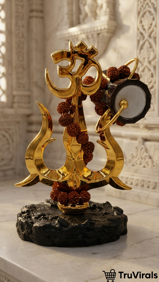 Lord Shiva Trishul With Damru