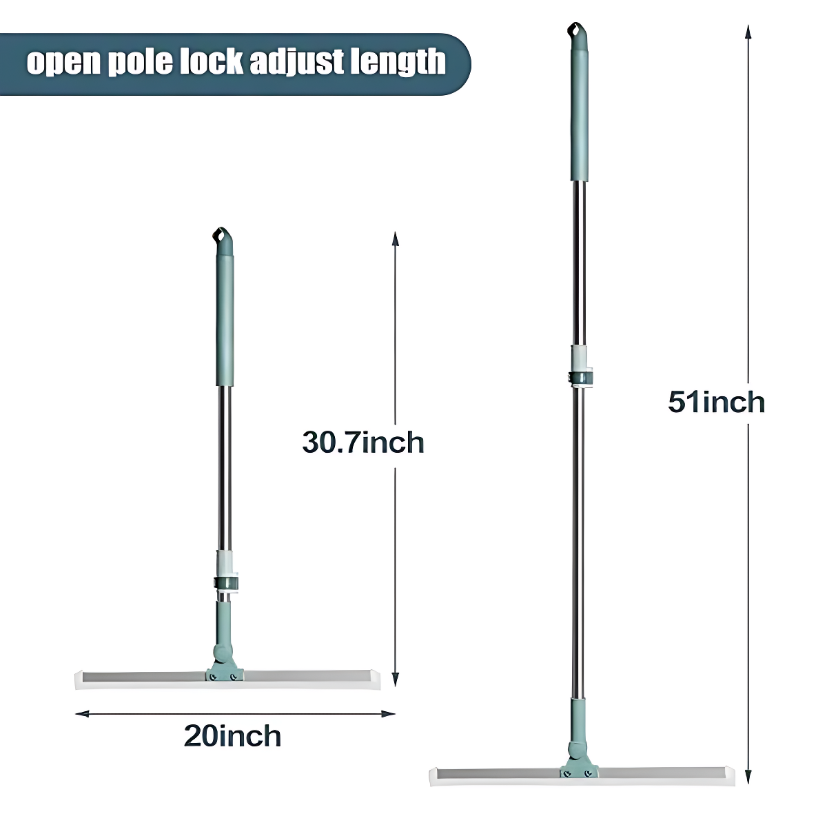 TruVirals - Silicone Multipurpose Wiper | Adjustable & 180° Rotating Head